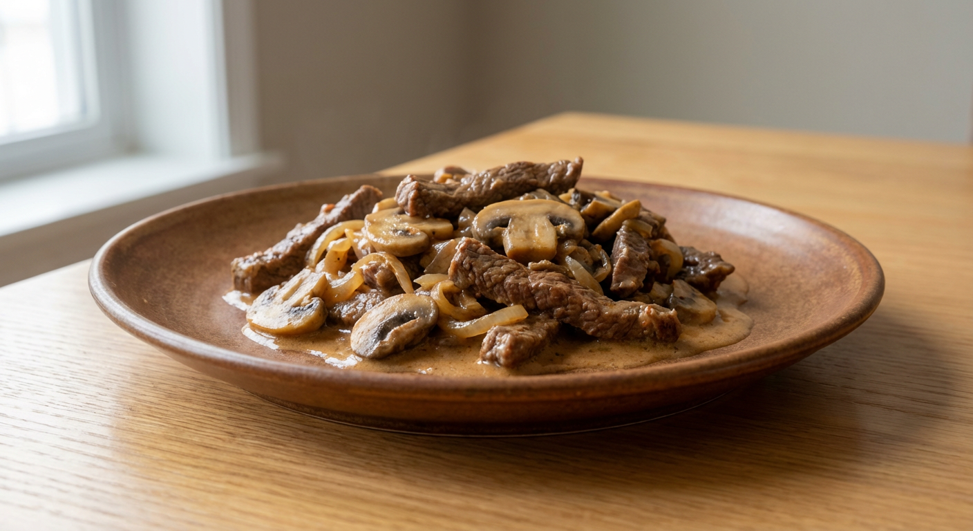Wołowina Stroganow | Untrained Chef