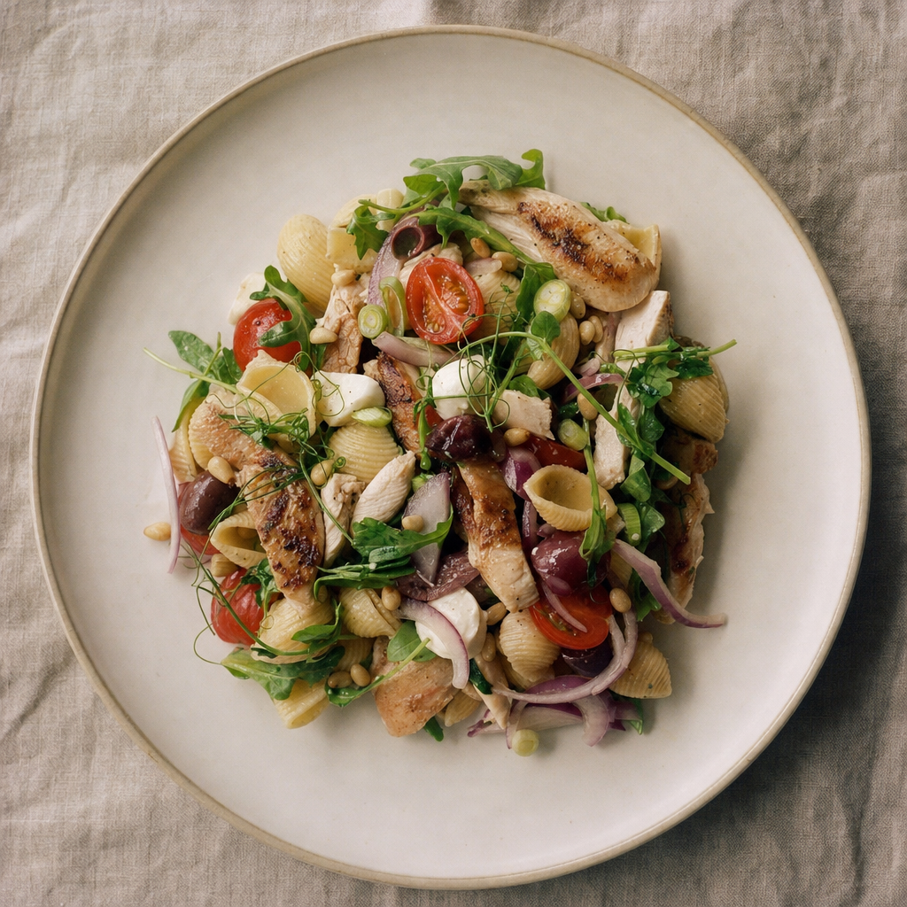 Chicken Pasta Salad | Untrained Chef