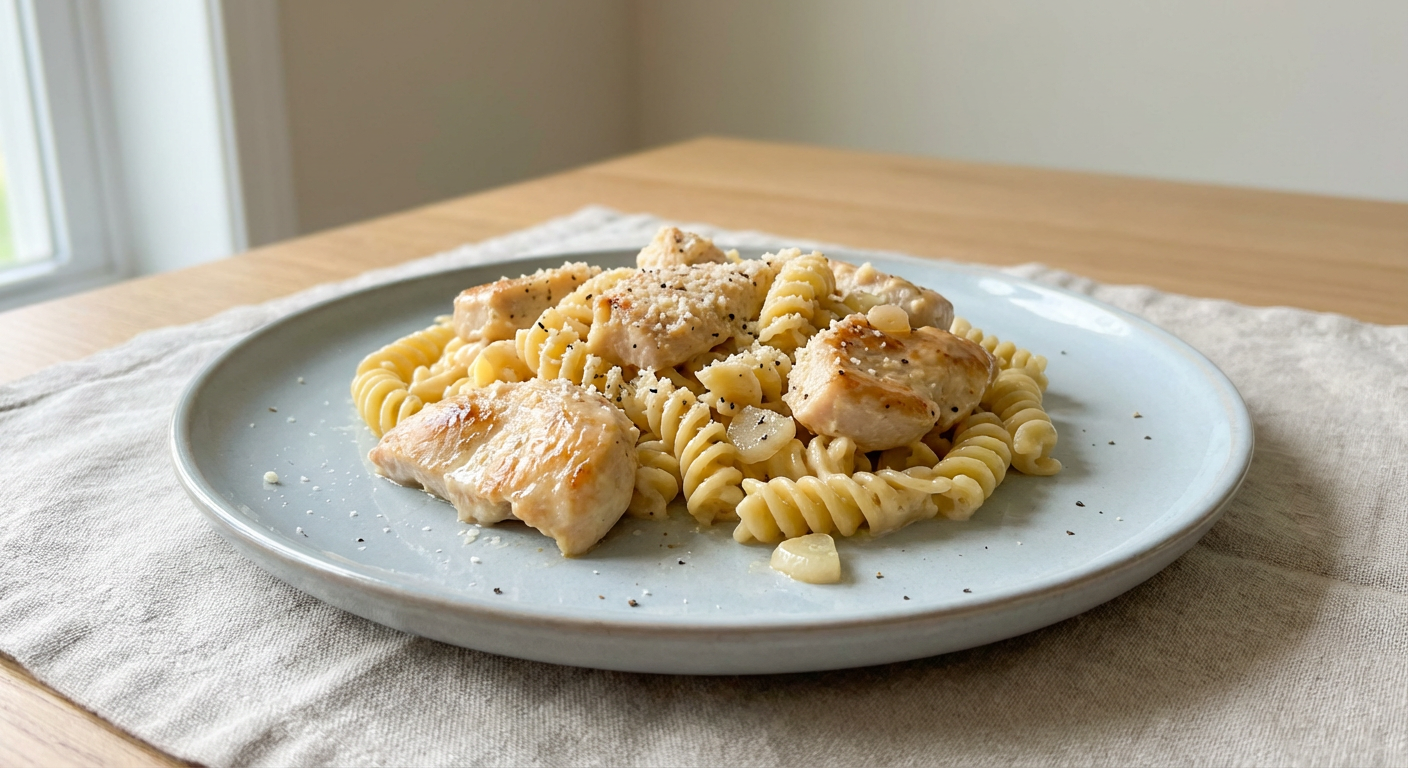 Creamy Chicken Pasta | Untrained Chef