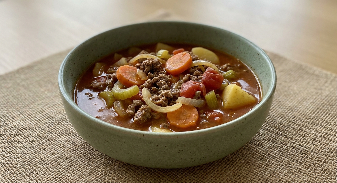 Quick Minced Meat Stew | Untrained Chef
