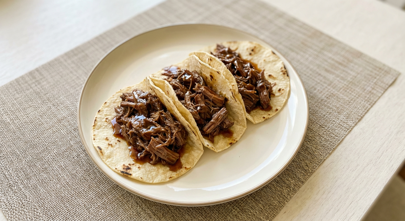 Pulled beef taco | Untrained Chef