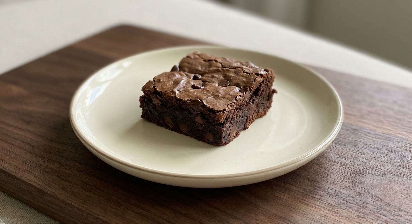 Saftige sjokoladebrownies | Untrained Chef