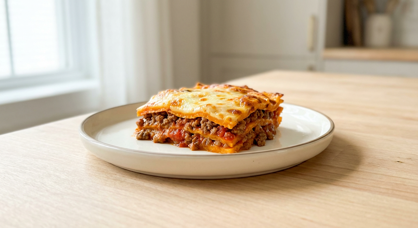 Sweet Potato Lasagna with Ground Beef | Untrained Chef