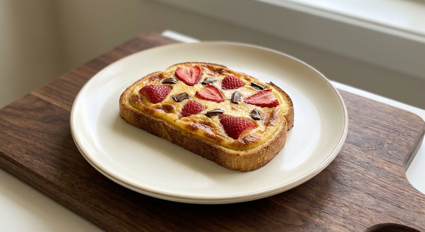 Toast med enkel eggekrem | Untrained Chef